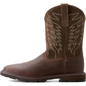 ARIAT Groundbreaker Wide Square Toe Work Boot Mens Size 13 EE Brown  - NEW